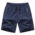 Newest Summer Shorts Men Gym Sport Running Fitness Workout Man Short Pants Breathable Quick-drying Drawstring Men's Shorts Black