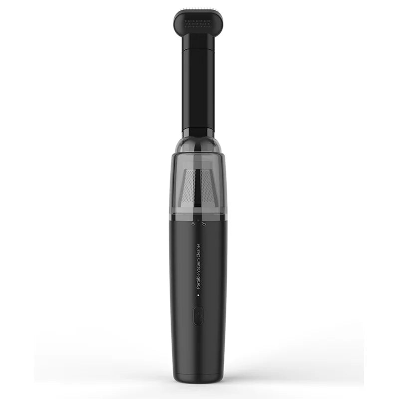 Mini Portable Car Vacuum Cleaner, Dual Use for Car & Home, High Power Wireless Charging Handheld Auto Vacuum with Strong Suction
