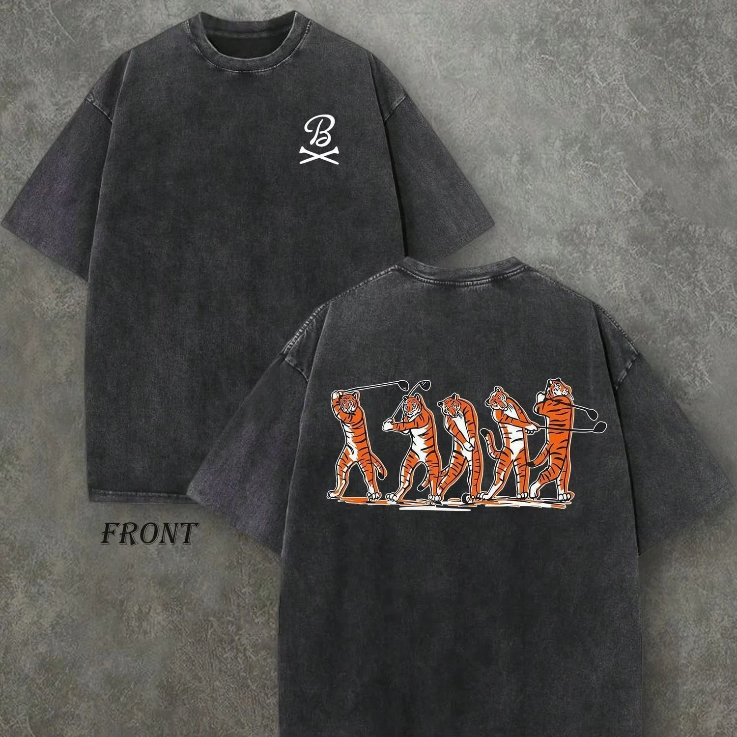 2026 new God has His own plan. Retro Christian-style pattern T-shirt. Black pure cotton men's summer streetwear.