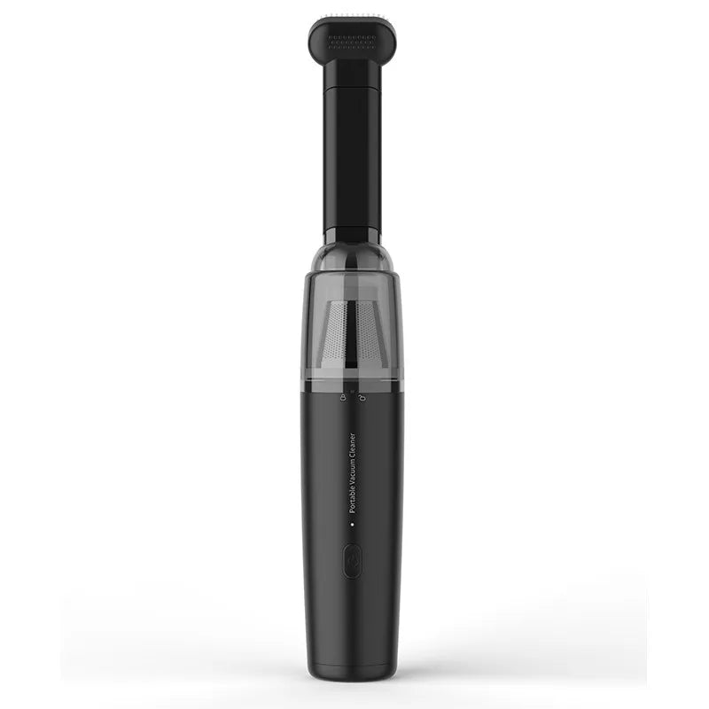 Mini Portable Car Vacuum Cleaner, Dual Use for Car & Home, High Power Wireless Charging Handheld Auto Vacuum with Strong Suction